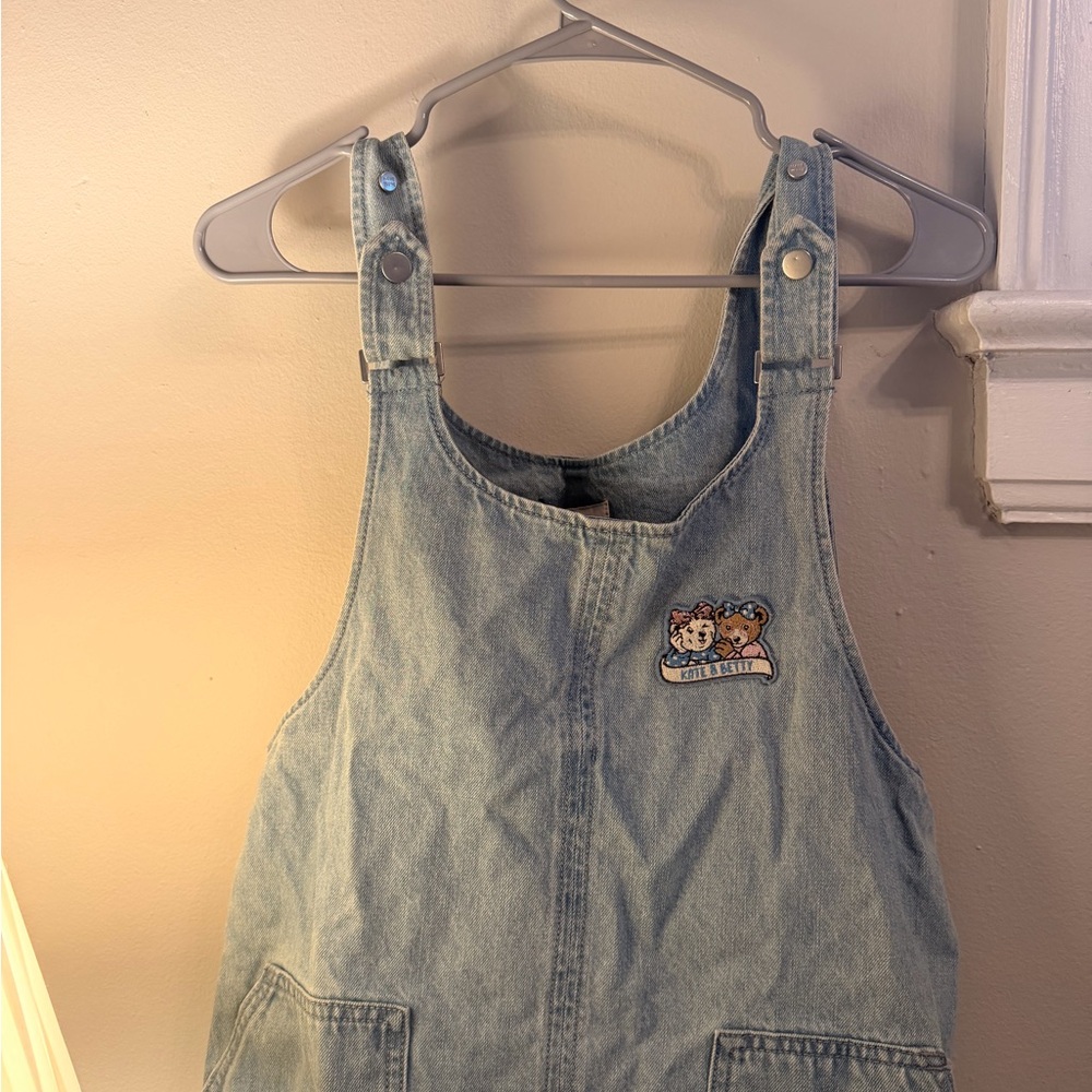 Teenie Weenie Denim Blue Midi Dress